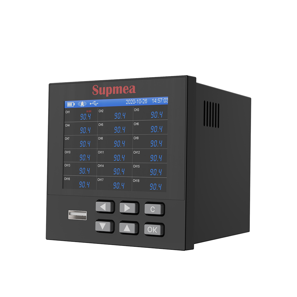Paperless Recorder up to 18 channels unviersal input
