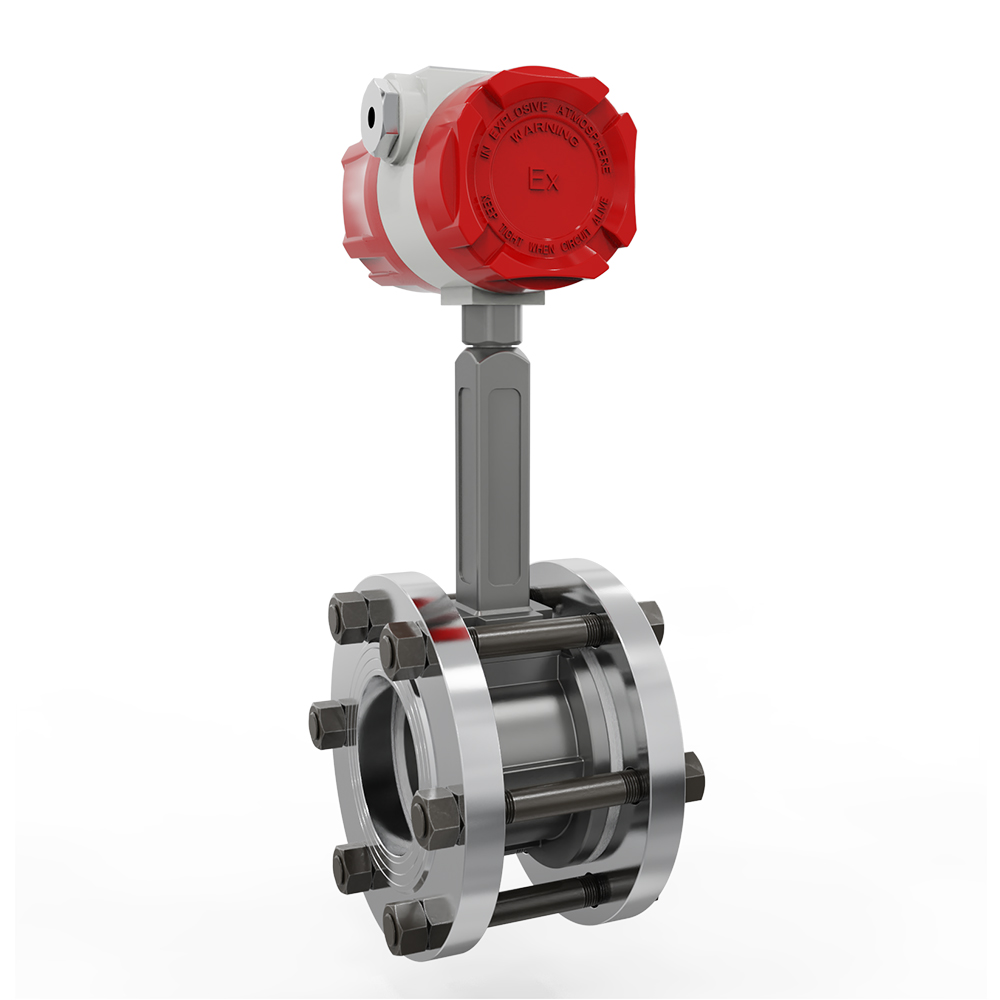 Vortex flowmeter wafer installation Meacon